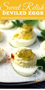 Sweet Relish Deviled Eggs By Renee S Kitchen Adventures Is An Easy Recipe For Deviled Eg Devilled Eggs Recipe Best Deviled Eggs Recipe Easy Deviled Eggs Recipe
