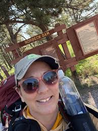 Started Sunday, June 15 and ended Monday, June 23! We battled blisters and  extreme heat…. we were caught in a hailstorm and had to coax a rattlesnake  off our path but we
