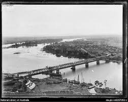 Fairfax Newspapers Aerial View Of The Opening Of Grafton Clarence River Bridge Grafton New South Wales 20 July 1932 Grafton New South Wales Aerial View
