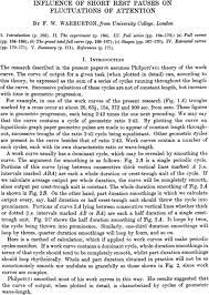 Influence Of Short Rest Pauses On Fluctuations Of Attention Warburton 1943 British Journal Of Psychology General Section Wiley Online Library
