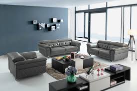 Maybe you would like to learn more about one of these? Divani Casa Perry Modern Grey Leather Sofa Set