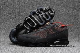 Men S Nike Air Vapormax Flyknit 2018 Anthracite Grey Orange New Style Price 93 61 Nike Shoes Air Max Sneakers Men Fashion Cheap Nike Air Max