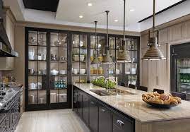 Solid wood kitchen island with storage. Juno Beach Kitchen Pantry Metal Doors Contemporary Kitchen Miami By Portal Elegance Houzz