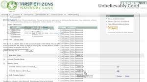 Nous vous remercions de votre patience. First Citizens National Bank Online Banking Youtube