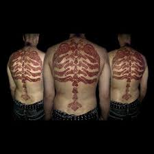 For all things related to modifying the human body. Yann Brenyak Trevor S Back Piece Scarification Scar Rubing