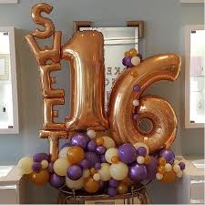 Always a perfect addition to any celebration. 16th Birthday Girl Decoration Happy 16th Birthday 16 Birthday Decoration Rose Gold 16 Number Balloon Birthday Balloon Happy 16 Birthday Girl Party Supplies Paper Party Supplies Tripod Ee