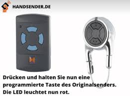 Abmessungen 37 x 110 x 16 mm. Hormann Handsender Hsd2 868 Handsender De