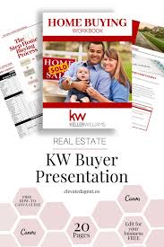 Keller Williams Real Estate Buyer Presentation Packet Use This Buyer Packet For The Real Estate Buyers Realtor Marketing Listing Presentation Real Estate