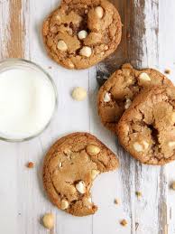Toffee White Chocolate Macadamia Nut Cookies Completely Delicious Recipe White Chocolate Macadamia Nut Cookies Chocolate Chip Cookies Cookie Recipes