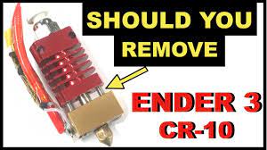 Creality Ender 3 Hot End Heat Creep Remove Those Screws Maybe Youtube