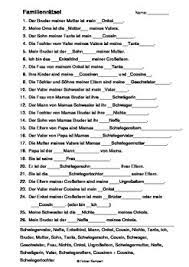 A team of editors takes feedback from our visitors to keep trivia as up to date and as accurate as possible.complete quiz index can be found here: Worksheet For A Family Quiz With Questions And Answer Key In German