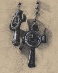 Low to high sort by price: Rosary Drawing By Cm Strange