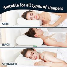 This is because it can easily mold into the shape of your head for a comfortable fit. Uttu Sandwich Pillow King Size Memory Foam Pillow Bamboo Pillow For Sleeping Cervical Pillow For Neck Pain Neck Support For Back Stomach Side Sleepers Orthopedic Contour Pillow Certipur Us Pricepulse
