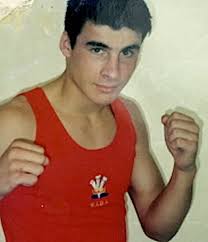 Middleweight Sonny Floyd is knocked through the ropes by Eugene "Cyclone"  Hart in one round at the historic Blue Horizon in Philadelphia,  Pennsylvania, 1970.