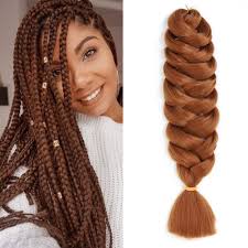 Premium soft afrelle pre stretched braid comes with 5 packs or 5 bundles of pre stretched braiding hair! Amazon Com Kanekalon Jumbo Braiding Hair Synthetic High Temperature Fiber Jumbo Braid Hair 1pcs Lot 84 165g Pack Color 30 Beauty