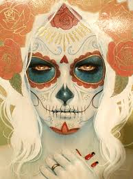 Pin By Cheryl Earl On Sylvia Ji In 2020 Skull Art Sylvia Ji Sugar Skull Art