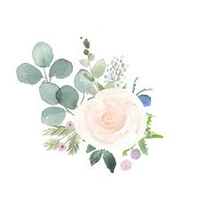 Floral Bouquet Clipart Watercolor Clip Art Flower Png Files Etsy Watercolor Flowers Watercolor Clipart Floral Watercolor