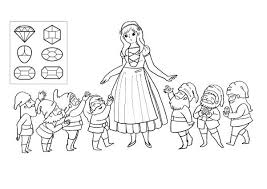 Colección de ideas de una tasoct. Blancanieves Dibujo Para Colorear E Imprimir