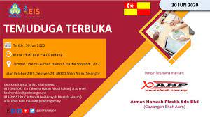 Precision plastic injection molding for the automotive and electrical. Myfuturejobs On Twitter Temuduga Terbuka Mingguan Selangor Tarikh 30 Jun 2020 Selasa Masa 9 00 Pagi 3 00 Petang Tempat Azman Hamzah Plastik Sdn Bhd Lot 7 Jalan Pelabur 23 1 Seksyen 23 40300 Shah