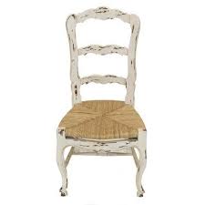 Ophelia Co Winon Solid Wood Ladder Back Side Chair In White Wayfair In 2020 Solid Wood Dining Chairs Dining Chairs French Country Dining Chairs