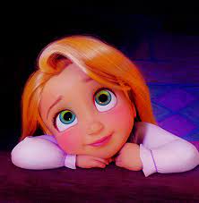 She is played by barbie and voiced by kelly sheridan. Baby Rapunzel Kartun Disney Kartun Gambar Lucu