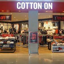 We have nine labels in our family of brands and retail in 330 freestanding stores, franchised. Cotton On Ioi Mall Puchong