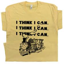 Details About I Think I Can Train T Shirt With Funny Saying Retro Vintage Tee Slogan Geek Nerd