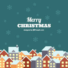 Download Download Vector Christmas Village Background Vectorpicker Yellowimages Mockups