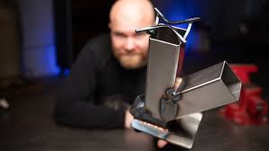 How to build a rocket stove from square pipe. Making A Mini Rocket Stove Fully Tig Welded Youtube
