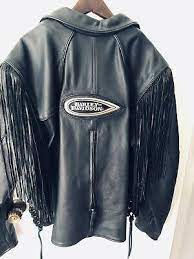 Harley Davidson Leather Jacket Women S Lg Blk W Fringe Emblem Beautiful Ebay Leather Jackets Women Harley Davidson Leather Jackets Jackets For Women