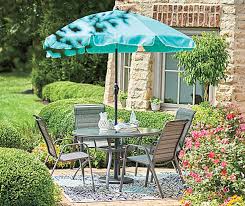 Wilson Fisher Boca Chair Round Glass Table Cafe Umbrella Patio Dining Set At Big Lots Patio Set Patio Summer Patio