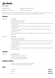 line cook resumeexamples and 25+