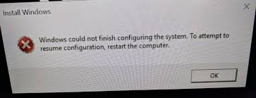 How Do I Fix This Error After A Sysprep And Capture Completes