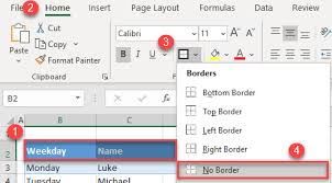 Choose the white color from the list to remove gridlines. Outline Cells Apply All Borders In Excel Google Sheets Automate Excel