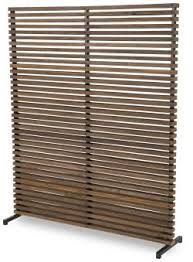 Hartman Sichtschutz Paravent Divider Screen Alu Teak 153x184cm Bild 1 Trennwand Garten Sichtschutz Im Freien Raumteiler Ideen Diy