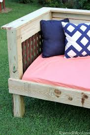 It can be used for reading, for guest, or just as daybed frame tutorial. Outdoor Daybed Diy Project Perfect Outdoor Sofa And Daybed