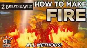 Mar 03, 2017 · step into a world of discovery, exploration, and adventure in the legend of zelda: Zelda Breath Of The Wild How To Start A Fire All Methods Youtube