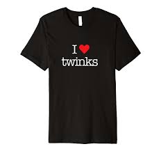 Amazon.com: I Love Twinks with Heart Cute Shirt for Gay Men LGBT Pride  Premium T-Shirt : Clothing, Shoes & Jewelry