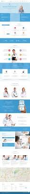 Fantasic Multipurpose Landing Page Bootstrap Template Hospital Medical Website Webデザイン デザイン ヘルスケア