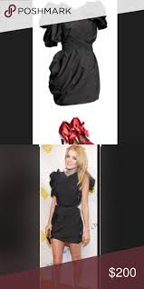 Lanvin For H M Black Dress Black Dress Fashion Dresses