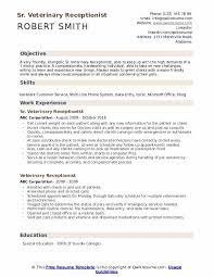 Matching your cover letter to the job. Veterinary Receptionist Resume Samples Qwikresume