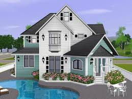 Meine Schone Familienvilla Mit 2 Etagen Gefunden In Tsr Kategorie 39 Sims 3 Residen Architecture Sims Haus Architektur Haus Grundriss