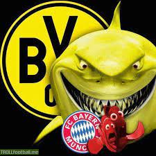 Dortmund, commonly known as borussia dortmund boˈʁʊsi̯aː ˈdɔɐ̯tmʊnt, bvb, or simply dortmund, is a german professional sports club based in dortmund. Bayern Vs Borussia Dortmund Troll Football