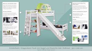 Entdecke rezepte, einrichtungsideen, stilinterpretationen und andere ideen zum ausprobieren. Kinderbett Etagenbett Pauli Buche Vollholz Massiv Weiss Lackiert Mit Regal Und Rutsche Inkl Rollrost 90 X 200 Cm Teilbar