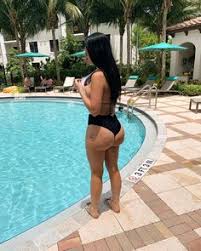 The top of the bathing suit is easily manipulated for breastfeeding or pumping, and the ties and pleating at the hips give a little bit of space in the suit near the lower abdomen. 8 Post Baby Body Ideas Mommy Body Post Baby Body Baby Body