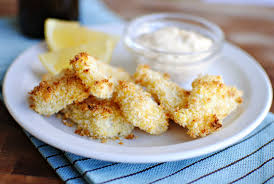 Mexican recipe with a twist. Crispy Baked Fish Nuggets With Homemade Tartar Sauce Simply Scratch