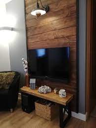 Tv Wall Wood Panel Living Room