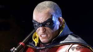 Why is Robin bald Arkham?