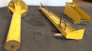 Used Jib Crane Free Standing Floor Mounted Stock 43766001 Free Standing Flooring Diy And Crafts