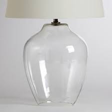 Clear Glass Table Lamp Base World Market Clear Glass Table Lamp Glass Table Lamp Table Lamp Base